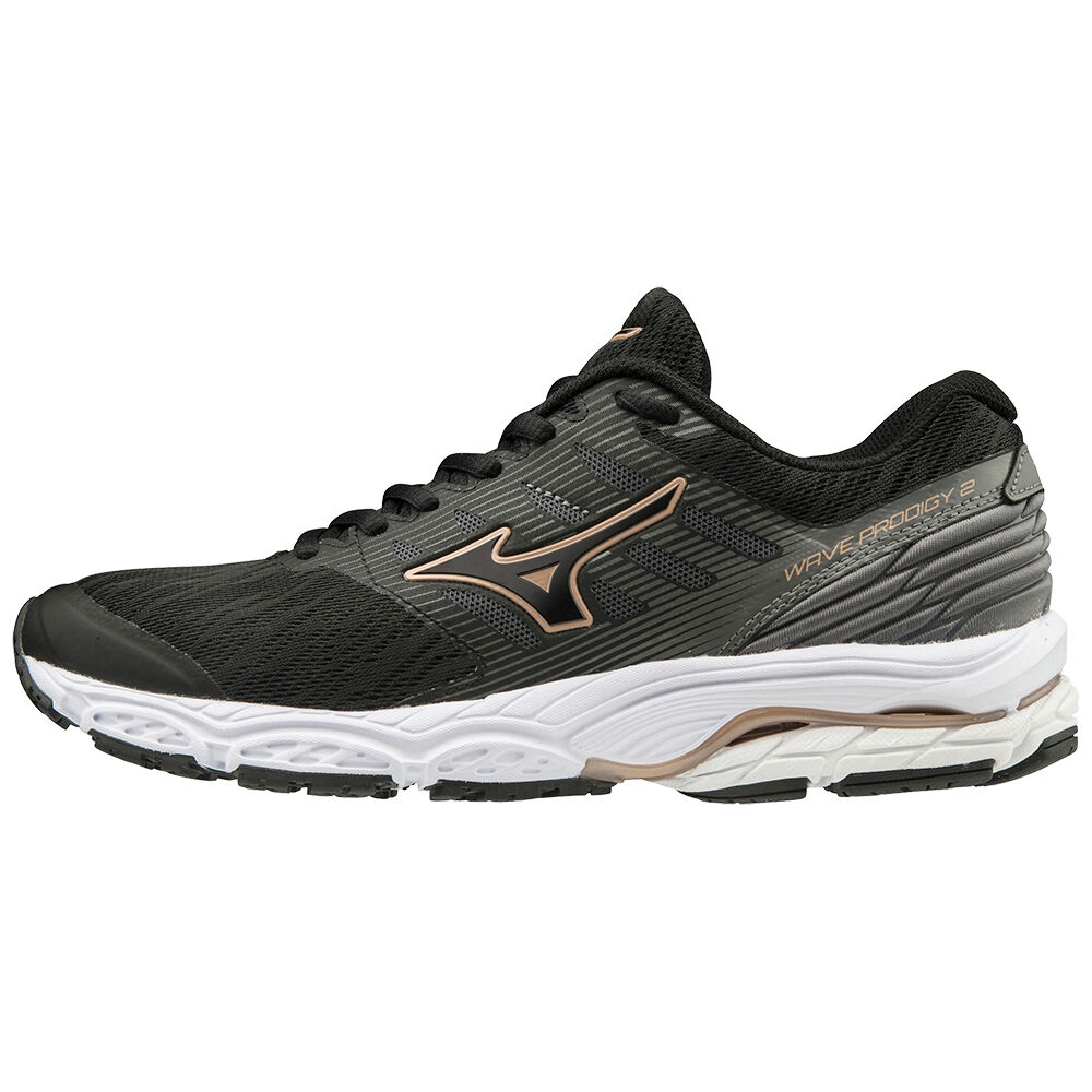 Damske Bezecke Topanky Mizuno WAVE PRODIGY 2 Čierne Vypredaj BYZX70382